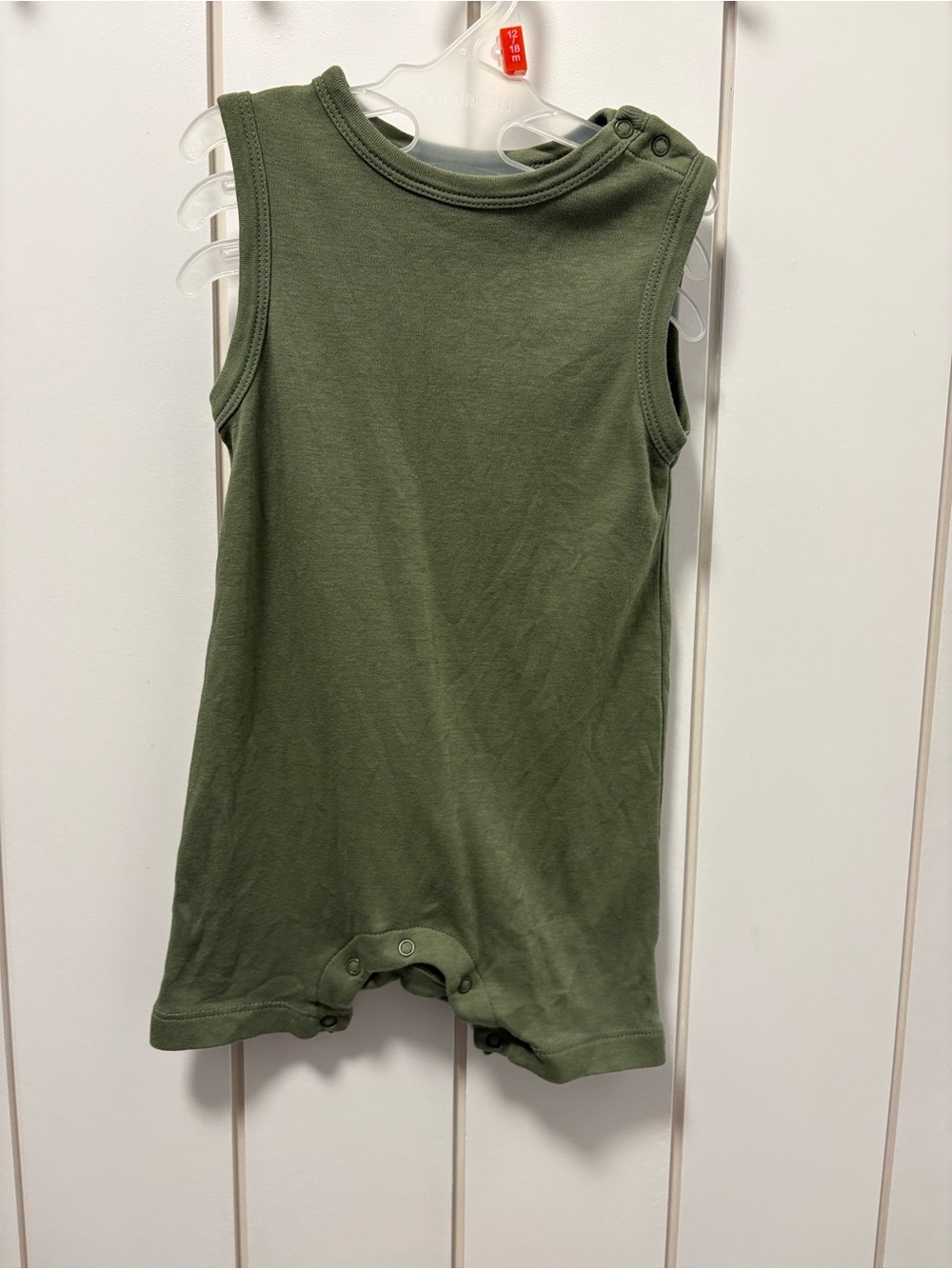 Parade Organic Cotton Sleeveless Baby Romper